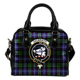 Galbraith Modern Tartan Crest Shoulder Handbag