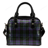 Clergy Green Tartan Plaid Shoulder Handbag
