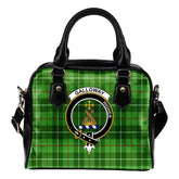 Galloway District Tartan Crest Shoulder Handbag