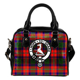 Roxburgh District Tartan Crest Shoulder Handbag