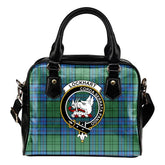 Lockhart Tartan Crest Shoulder Handbag
