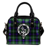 MacDonald of the Isles Tartan Crest Shoulder Handbag
