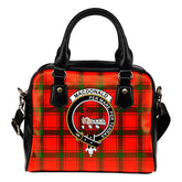 MacDonald of Sleat Tartan Crest Shoulder Handbag