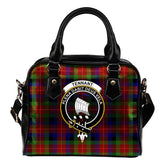 Tennant Tartan Crest Shoulder Handbag