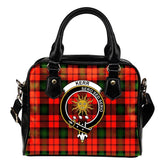 Kerr Modern Tartan Crest Shoulder Handbag