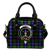 Russell Tartan Crest Shoulder Handbag