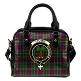 Crosbie Tartan Crest Shoulder Handbag