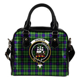 Duncan Tartan Crest Shoulder Handbag