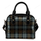 BlackWatch Weathered Tartan Plaid Shoulder Handbag