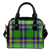 New Mexico Tartan Plaid Shoulder Handbag