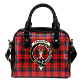 Robertson Modern Tartan Crest Shoulder Handbag