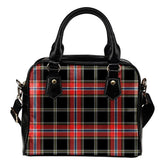 Norwegian Night Tartan Plaid Shoulder Handbag