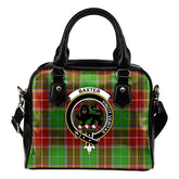 Baxter Modern Tartan Crest Shoulder Handbag