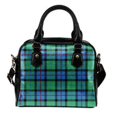 Flower Of Scotland Tartan Plaid Shoulder Handbag