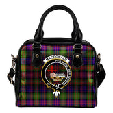 MacDonald Tartan Crest Shoulder Handbag