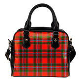 Perthshire District Tartan Plaid Shoulder Handbag