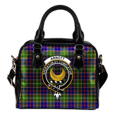 Arnott Tartan Crest Shoulder Handbag