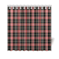 Norwegian Night Tartan Plaid Shower Curtain