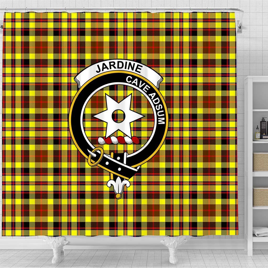 Jardine Tartan Crest Shower Curtain