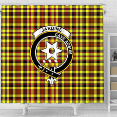 Jardine Tartan Crest Shower Curtain