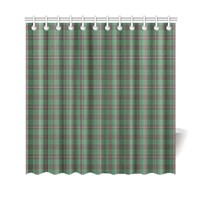 Mackinnon Hunting Ancient Tartan Plaid Shower Curtain