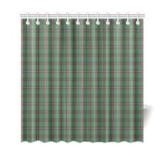 Mackinnon Hunting Ancient Tartan Plaid Shower Curtain