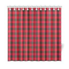 Drummond Modern Tartan Plaid Shower Curtain