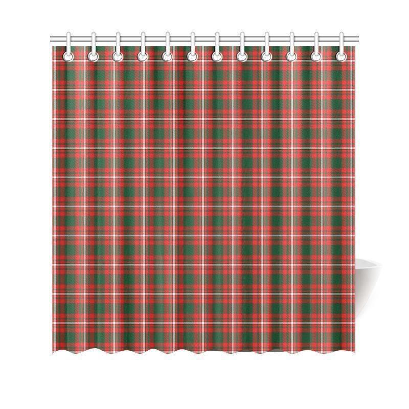 Princess Margaret Tartan Plaid Shower Curtain