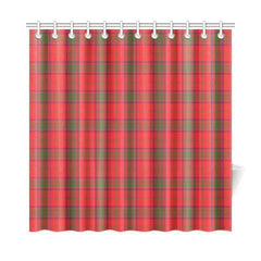 Ross Modern Tartan Plaid Shower Curtain
