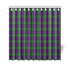 Armstrong Modern Tartan Plaid Shower Curtain
