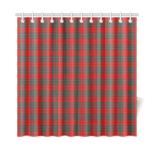 Cumming Modern Tartan Plaid Shower Curtain