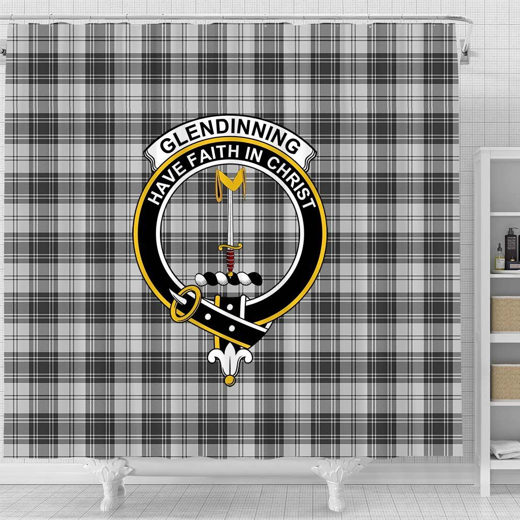 Glendinning Tartan Crest Shower Curtain
