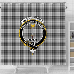 Glendinning Tartan Crest Shower Curtain