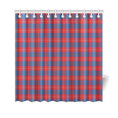 Galloway Red Tartan Plaid Shower Curtain