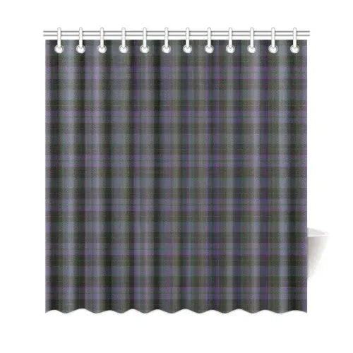 Clergy Green Tartan Plaid Shower Curtain