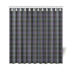 Clergy Green Tartan Plaid Shower Curtain