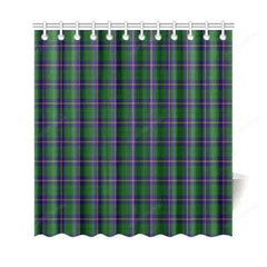 Carmichael Modern Tartan Plaid Shower Curtain