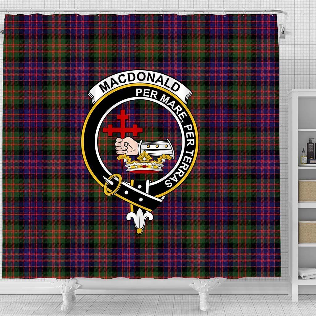MacDonald ( Donald) Tartan Crest Shower Curtain