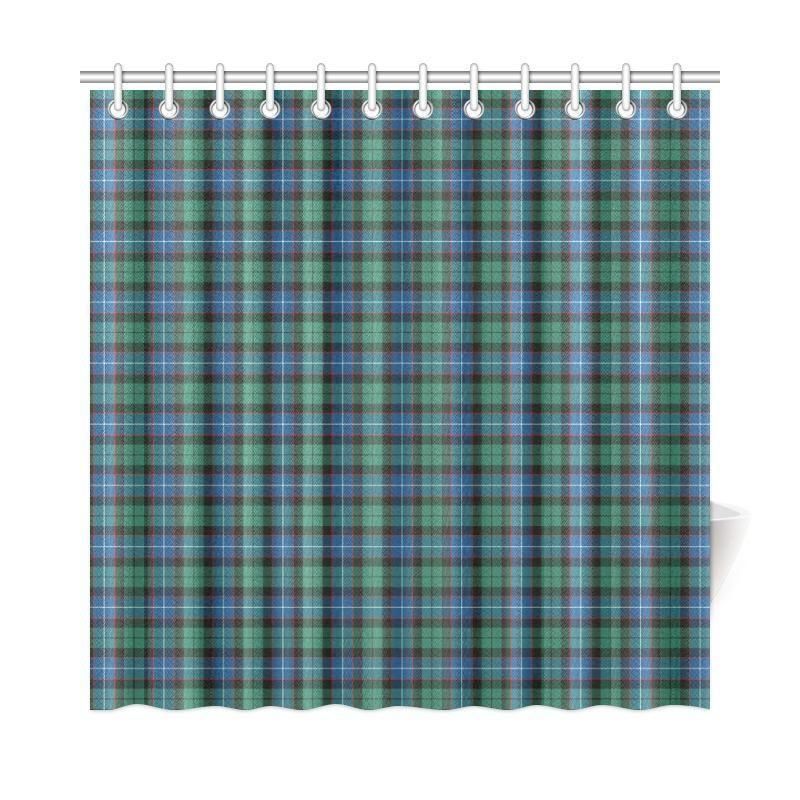 Hunter Ancient Tartan Plaid Shower Curtain
