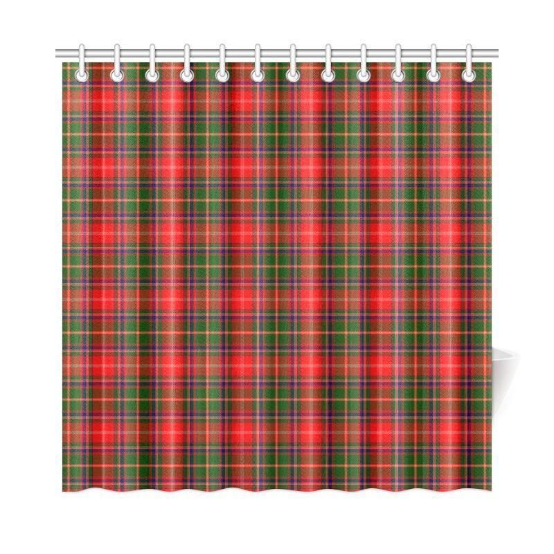 Somerville Modern Tartan Plaid Shower Curtain