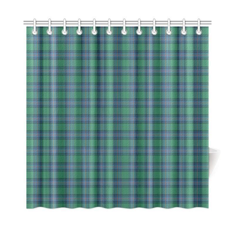 Shaw Ancient Tartan Plaid Shower Curtain