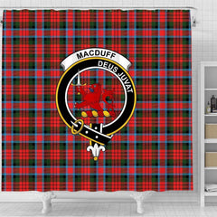 MacDuff Tartan Crest Shower Curtain