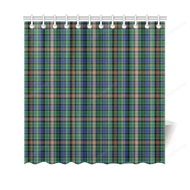 Allison Tartan Plaid Shower Curtain