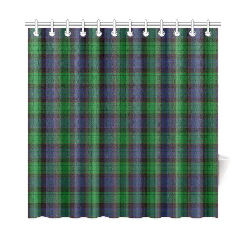 Stewart Old Modern Tartan Plaid Shower Curtain