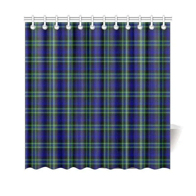 Arbuthnot Modern Tartan Plaid Shower Curtain