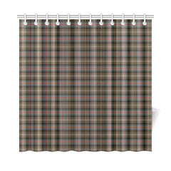 Sutherland Weathered Tartan Plaid Shower Curtain