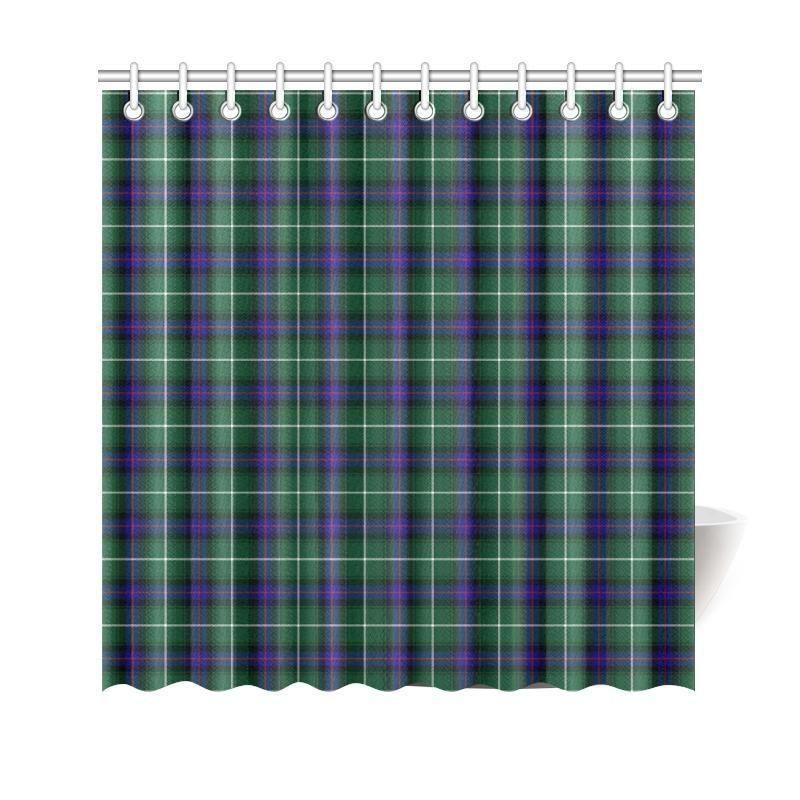 Macdonald Of The Isles Hunting Modern Tartan Plaid Shower Curtain
