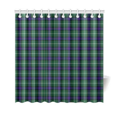 Macdonald Of The Isles Hunting Modern Tartan Plaid Shower Curtain