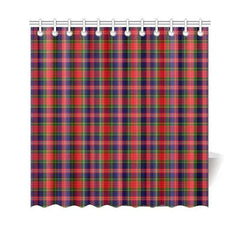 Macpherson Modern Tartan Plaid Shower Curtain
