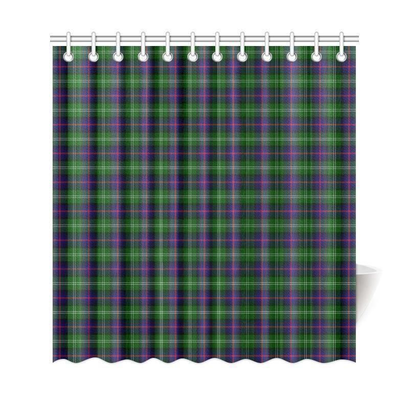 Sutherland Modern Tartan Plaid Shower Curtain